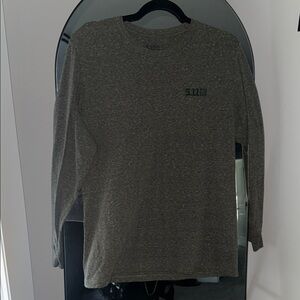 5.11 Tactical Men's Green Long Sleeve Shirt